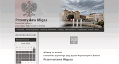 Desktop Screenshot of komorniksrem.pl